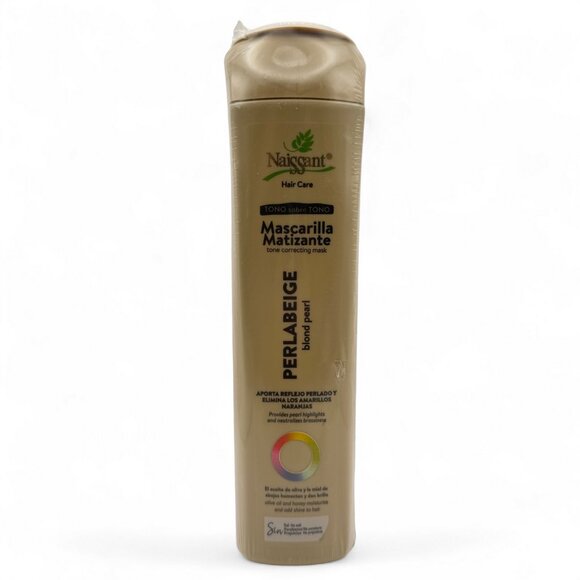 Naissant Perla Beige Tone Correcting Hair Mask Eliminate Brassiness Blond Pearl - Picture 1 of 8